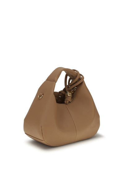 Ganni Hobo Handbag - Tawny Birch
