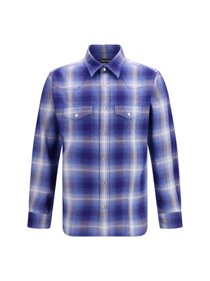 TOM FORD Check Shirt