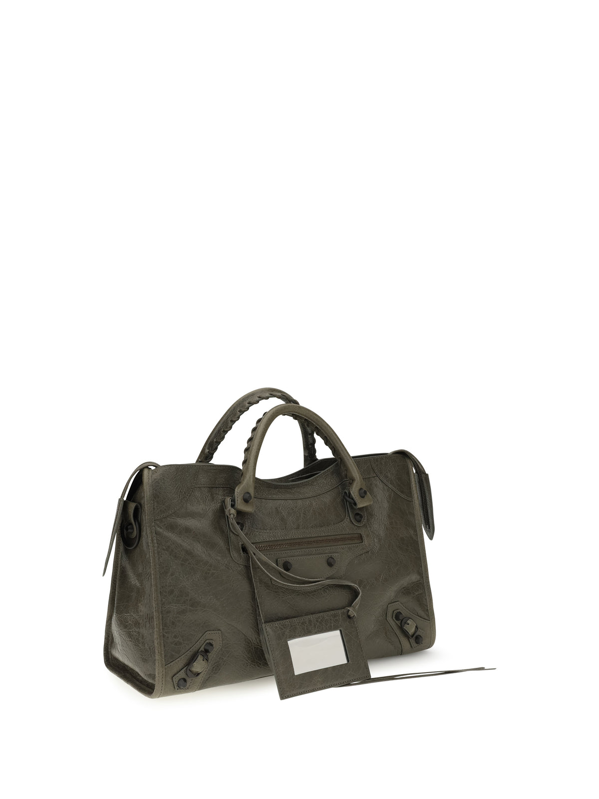 Balenciaga Le City medium Handbag - Army Green
