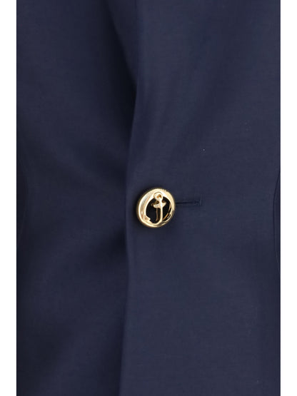Balenciaga A-line mini Dress - Navy