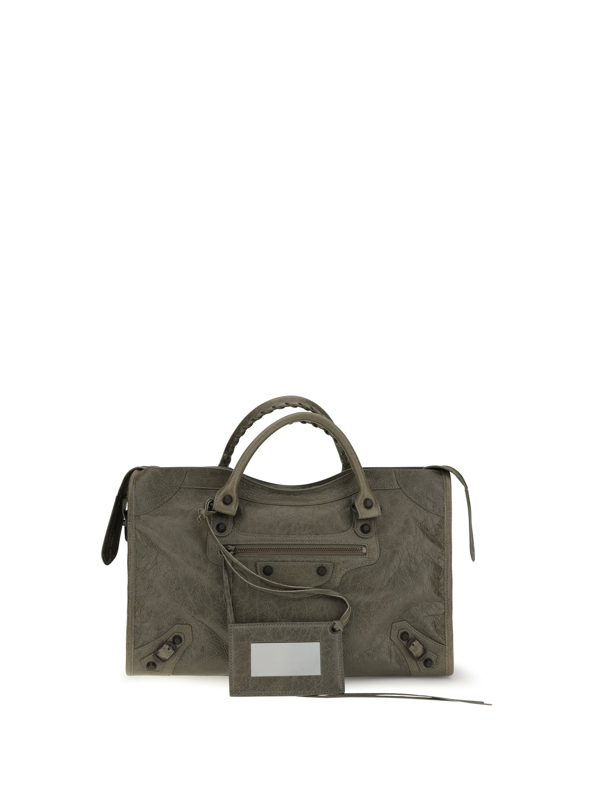 Balenciaga Le City medium Handbag - Army Green