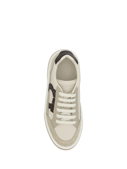 FERRAGAMO Leather Sneakers