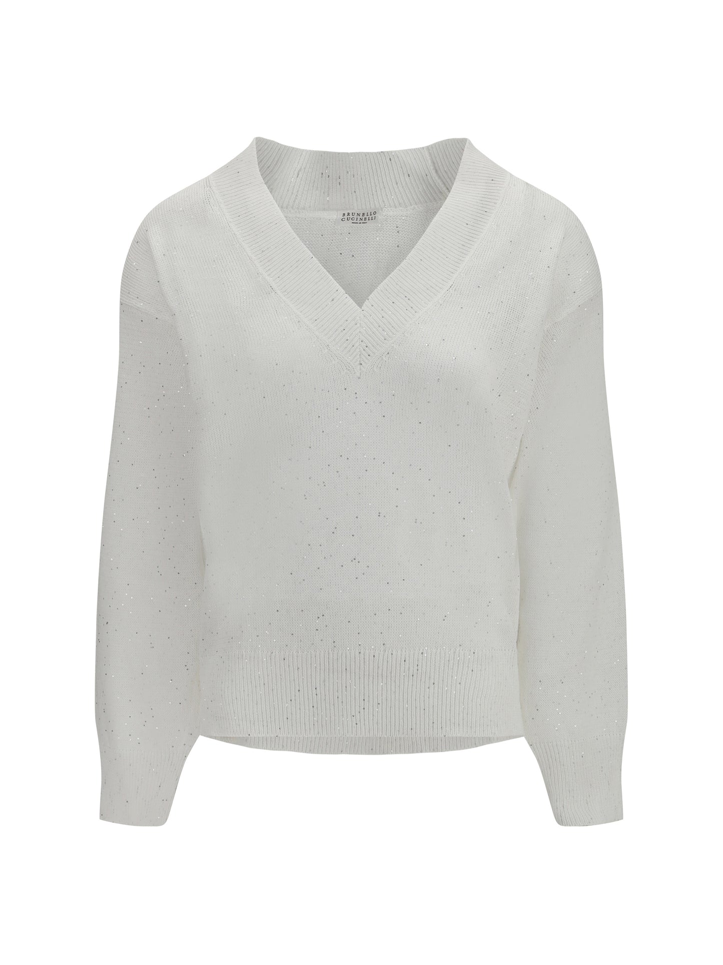 BRUNELLO CUCINELLI Sparkling linen T-shirt