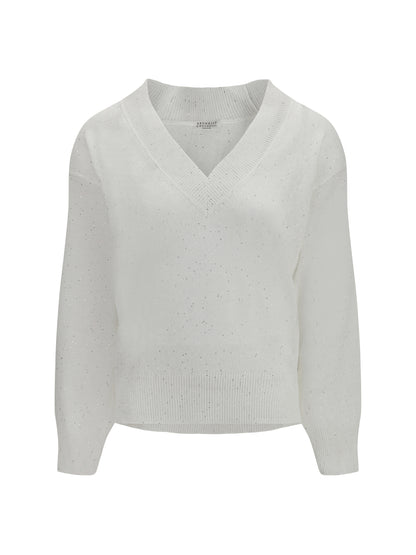 BRUNELLO CUCINELLI Sparkling linen T-shirt