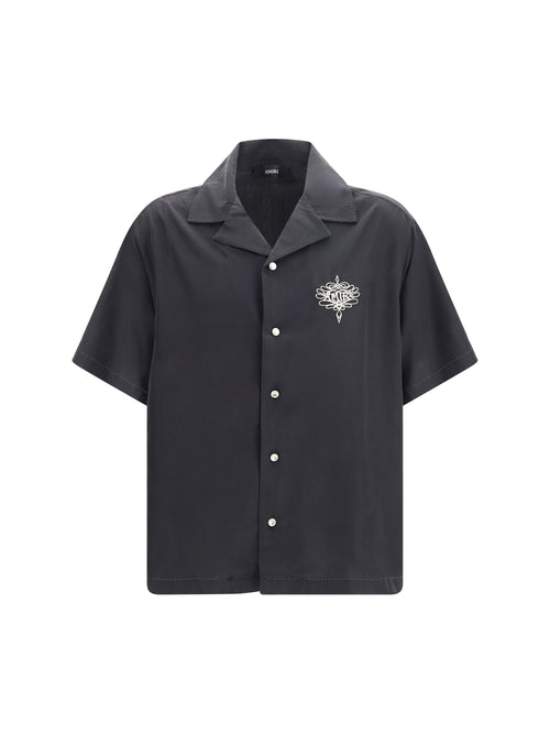 Amiri Oversized lazo safari Shirt - Black