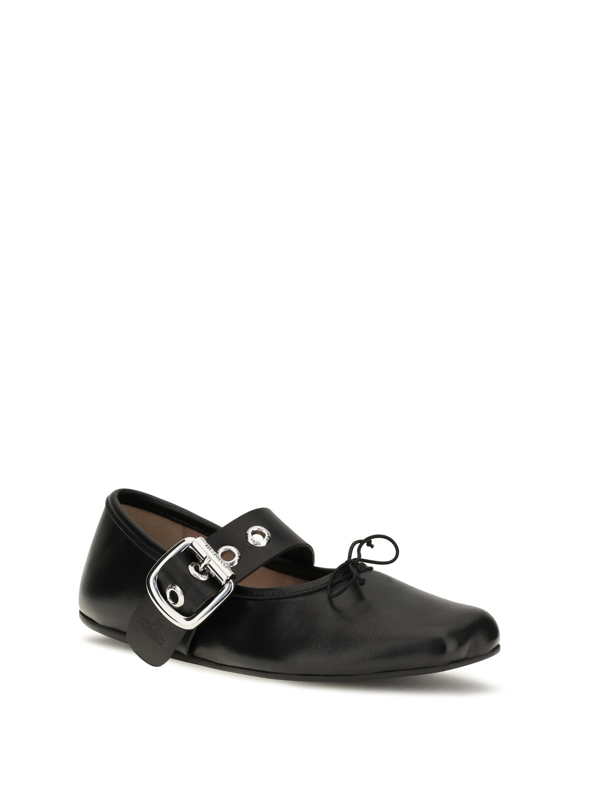 Vivienne Westwood Alice leather Ballerinas - Black