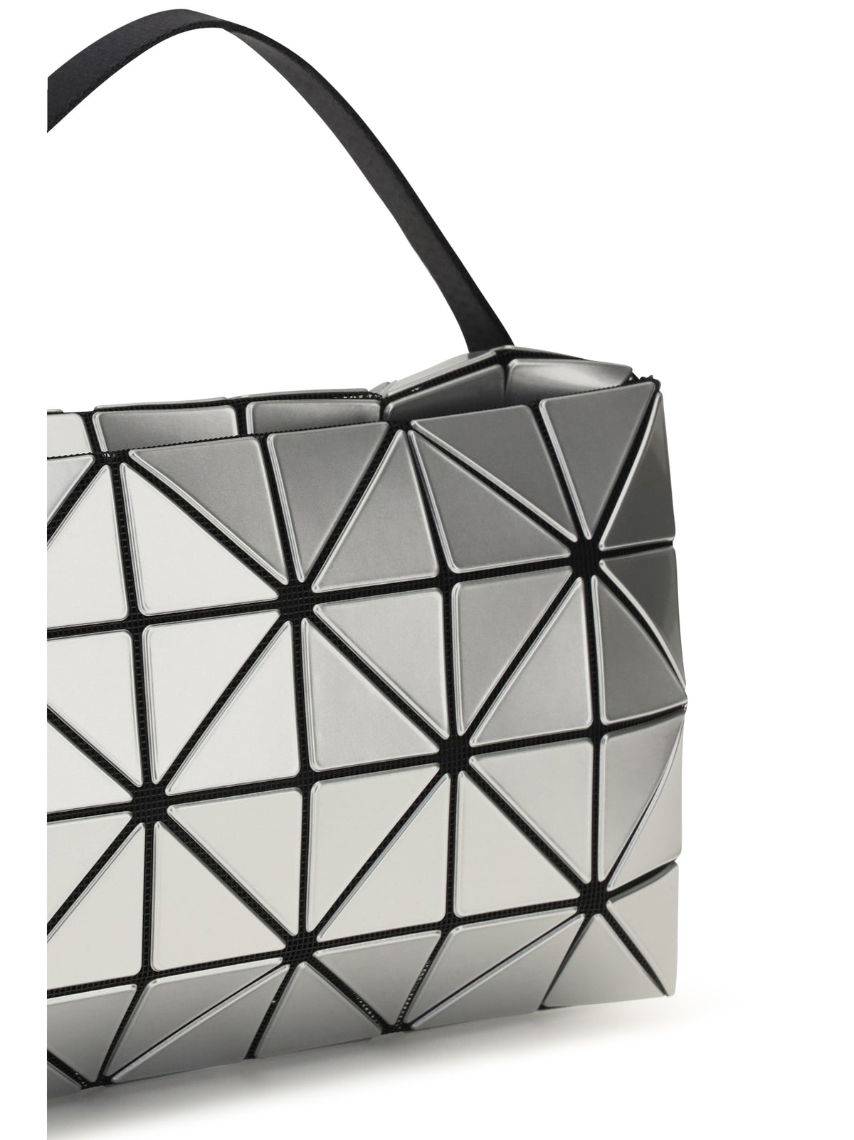 Bao Bao Issey Miyake Carton Shoulder Bag - Silver
