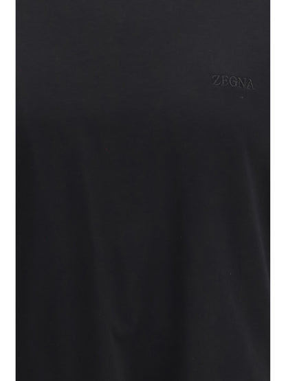 ZEGNA Short-sleeve cotton T-shirt