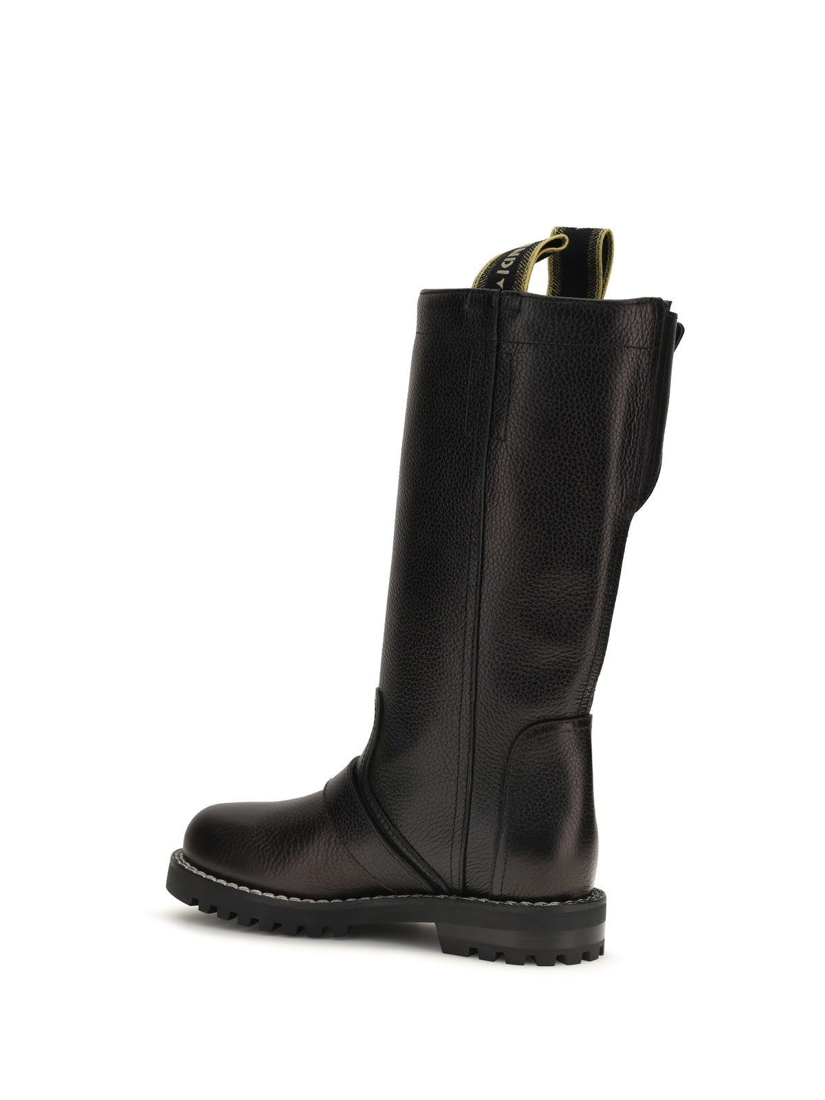 Fendi Glossy calfskin Biker Boots - Black