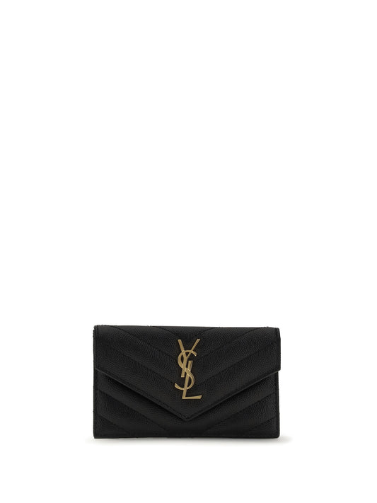 SAINT LAURENT Leather Cardholder