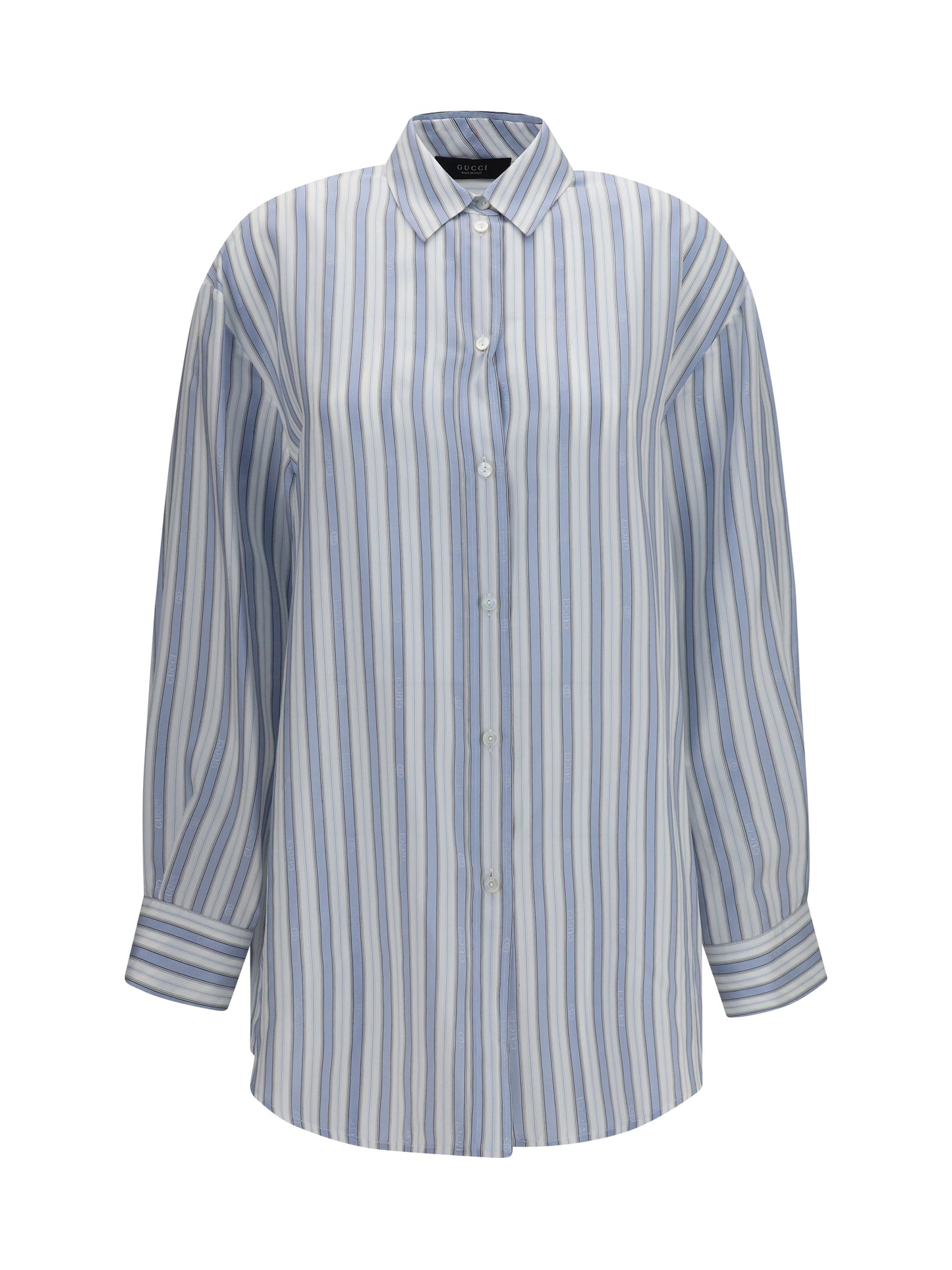 GUCCI Baiadera silk jacquard Shirt