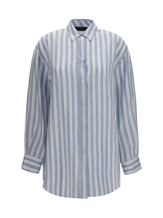 GUCCI Baiadera silk jacquard Shirt