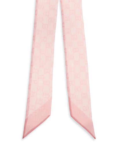 GUCCI Printed silk Twill Scarf