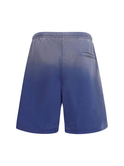 MOSCHINO Bermuda sweat Shorts with gradient effect