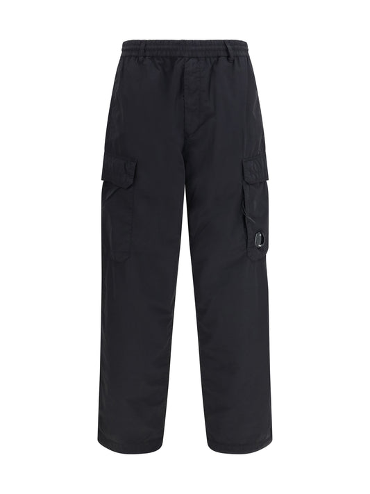 C.P. COMPANY Flatt nylon loose cargo lens Pants