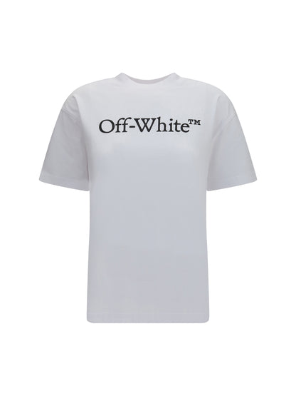 Off-White Big logo Bookish T-shirt - White-Black