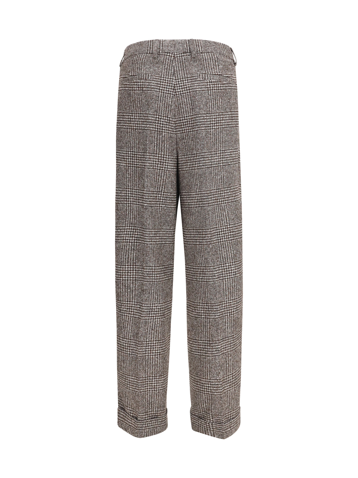 Dolce & Gabbana Alpaca blend Prince of Wales Pants - Checkered-Check-Tartan