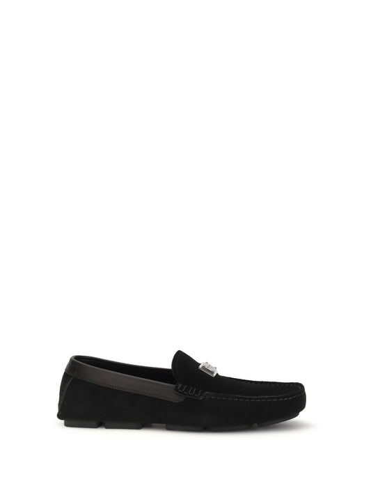 DOLCE & GABBANA Suede Loafers