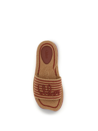 CHLOÉ Raffia Sandals