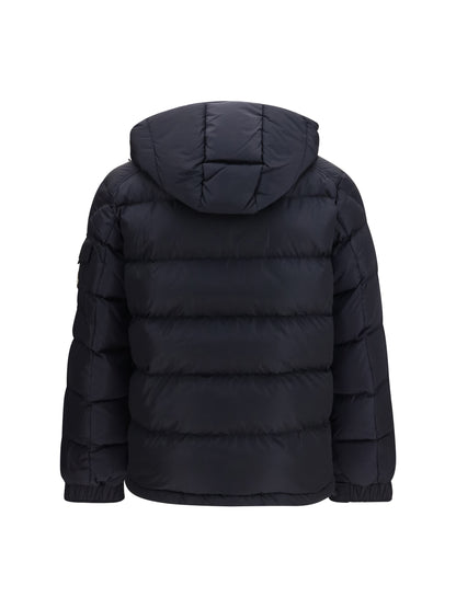 Moncler Maya Short Down Jacket - Navy