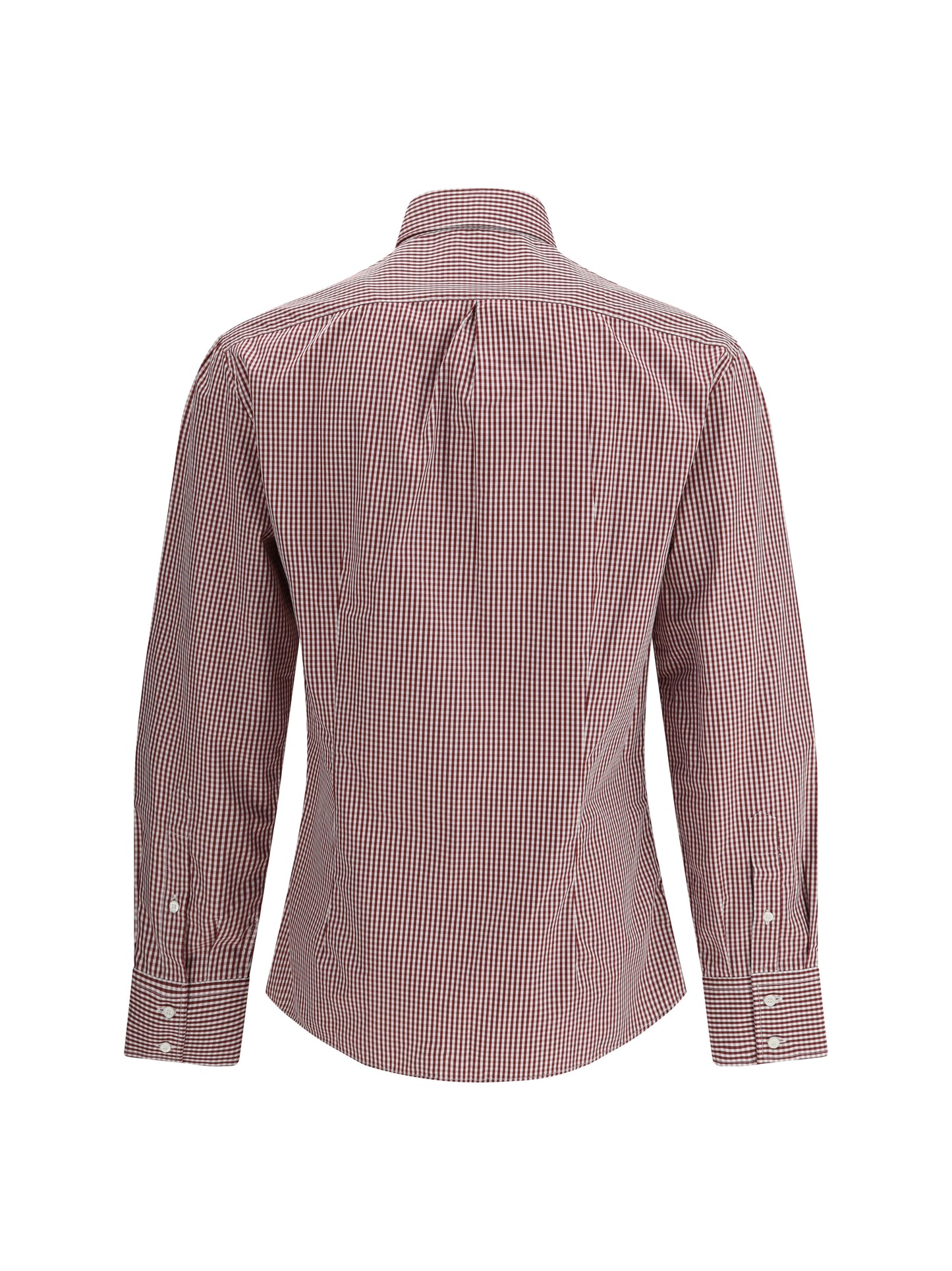 BRUNELLO CUCINELLI Slim fit cotton check Shirt