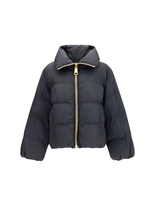 Balmain Padded high-neck Jacket - Noir