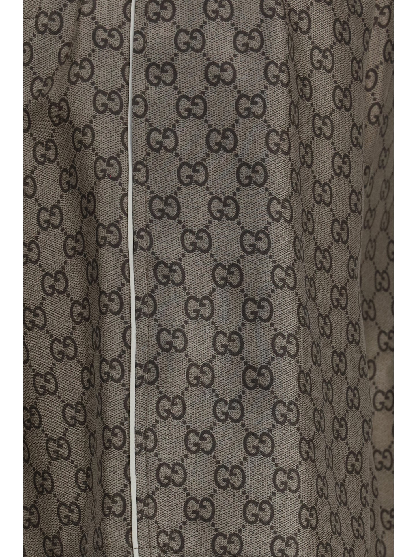 GUCCI Printed silk twill Shorts