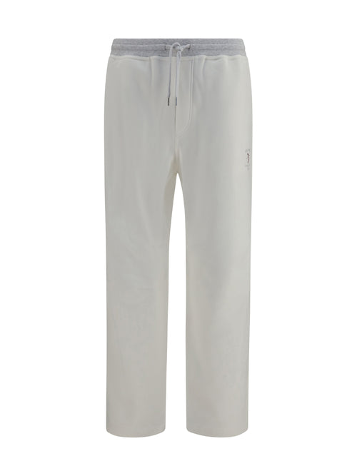 Brunello Cucinelli Cotton Pants - Off White+Perla
