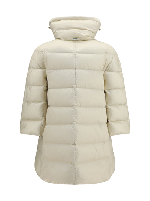 Herno Long Cleofe padded Puffer Jacket - White