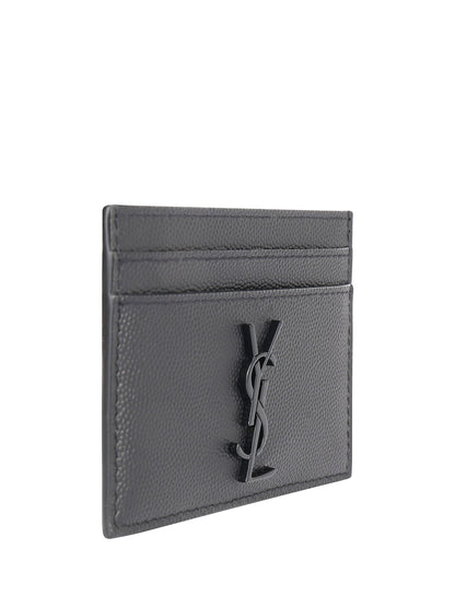 SAINT LAURENT Leather Cardholder