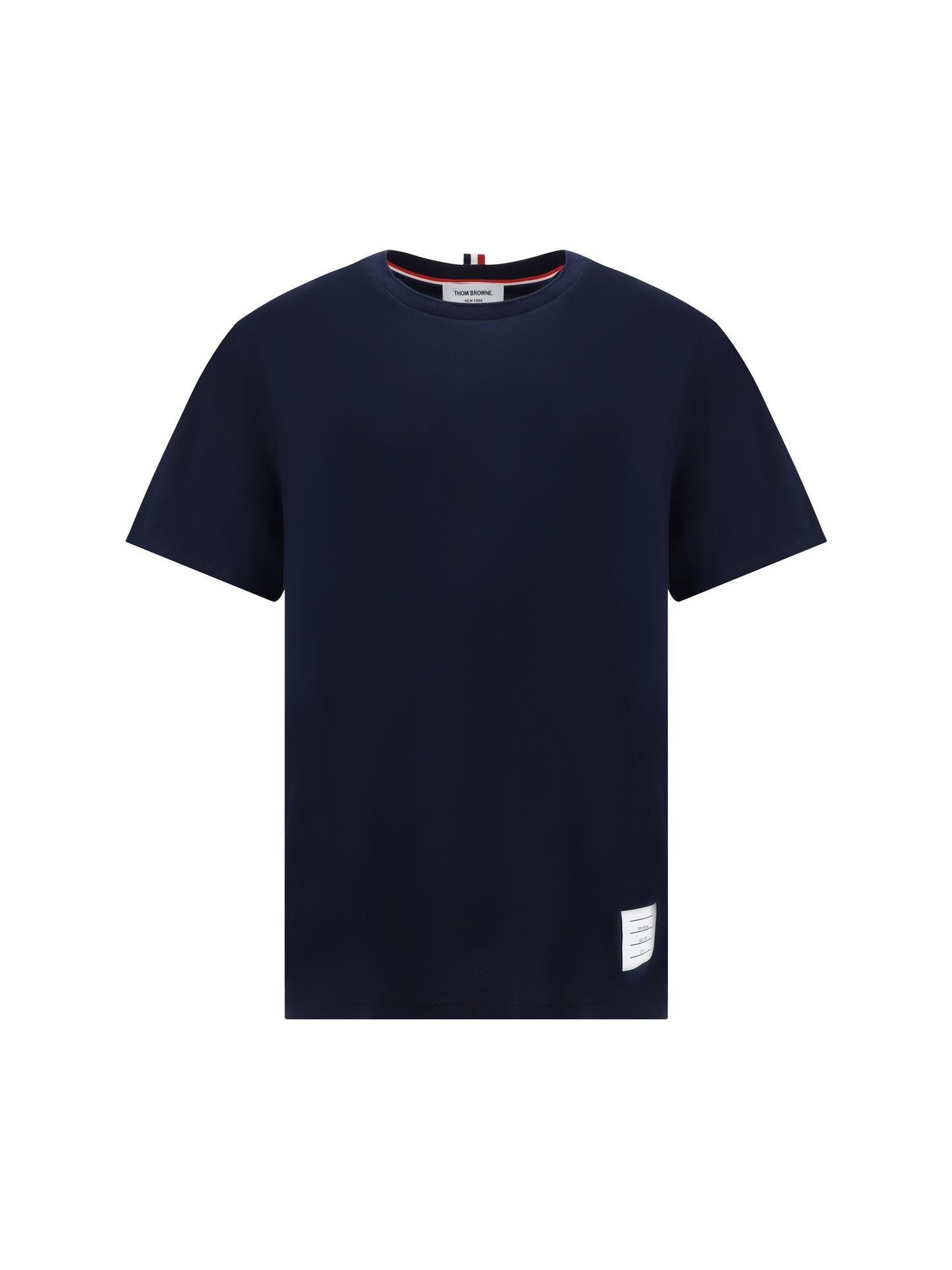 THOM BROWNE Short sleeve crewneck T-shirt