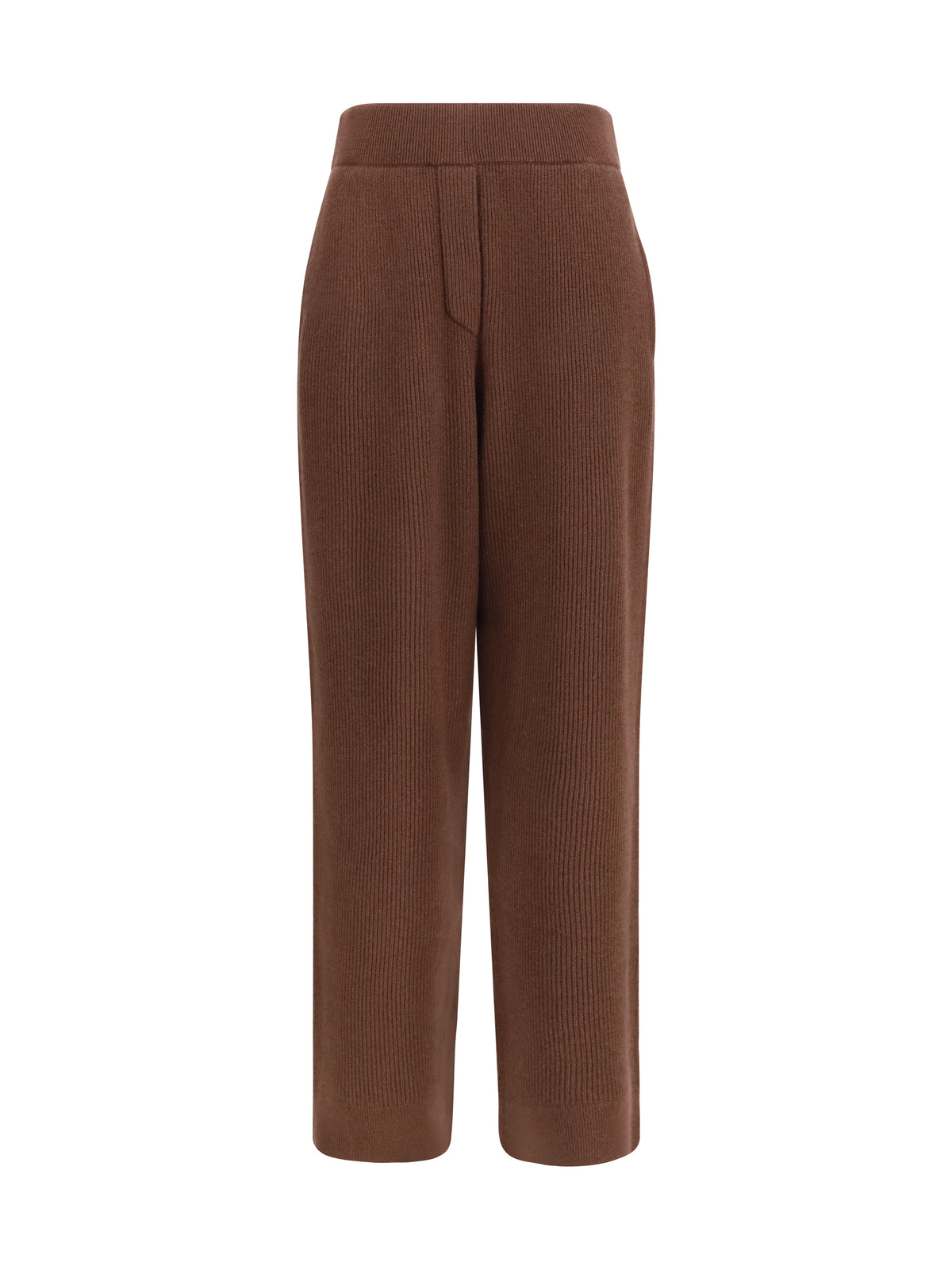 Brunello Cucinelli Cashmere-blend Pants - Cioccolato+Tabacco Dark