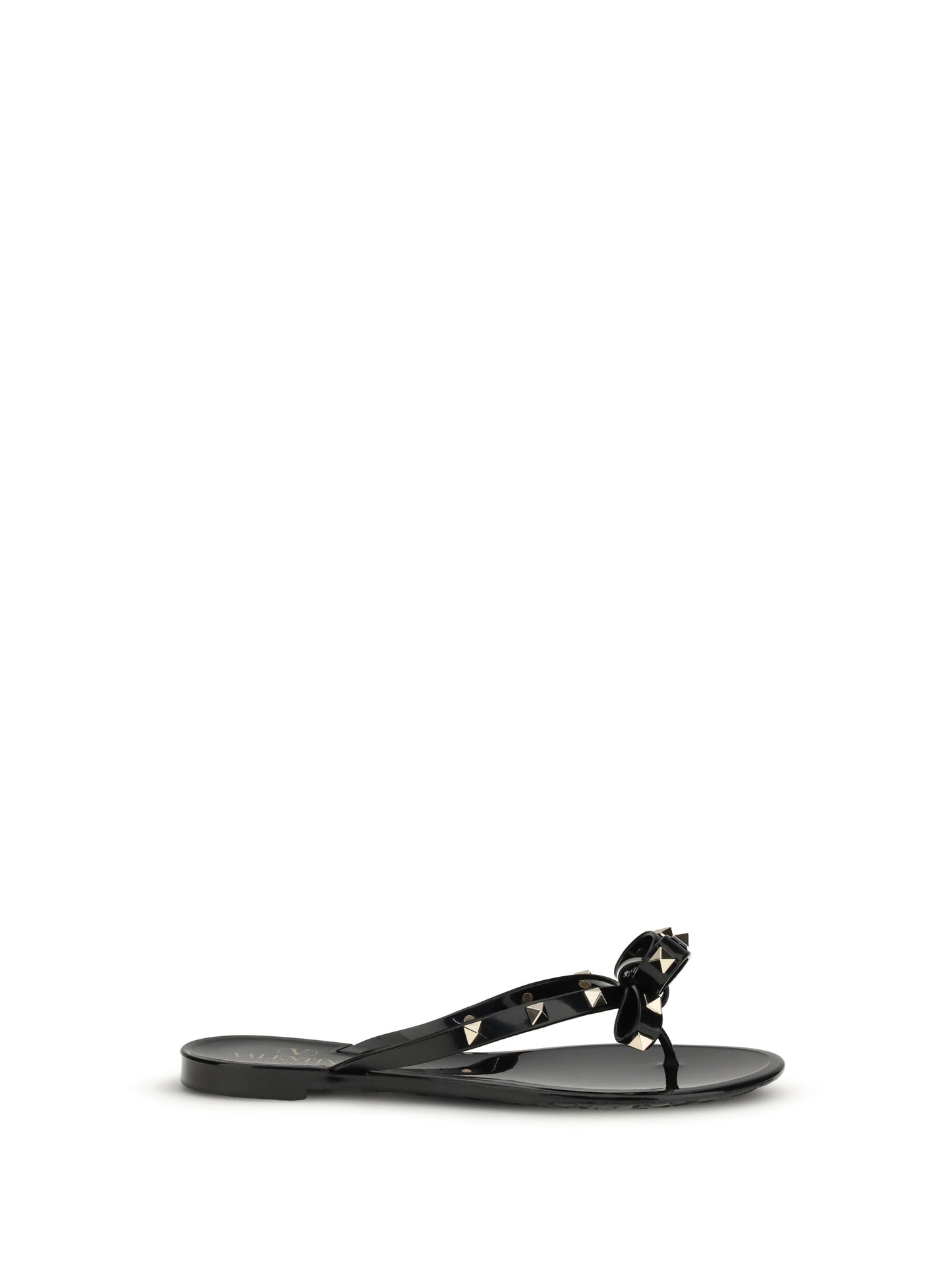VALENTINO GARAVANI Rockstud flip-flop Sandals in PVC
