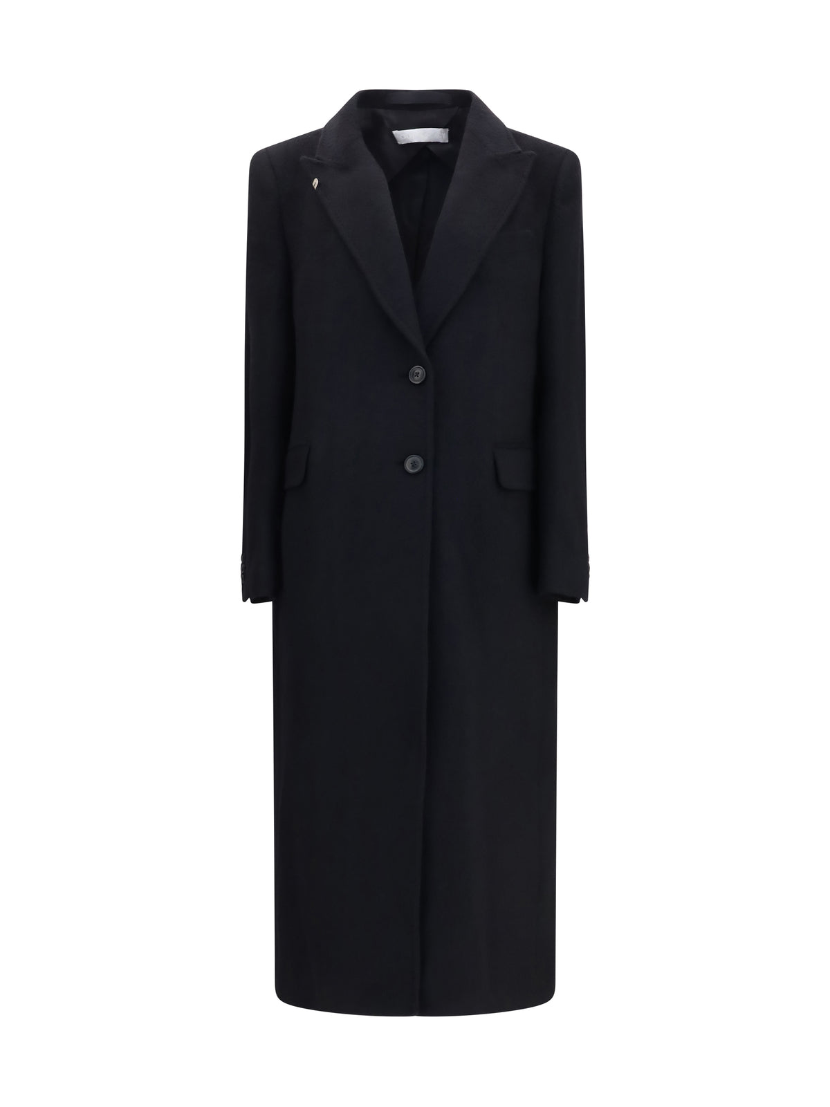 Our Legacy Manta coat in mohair and wool blend - Black Hairy