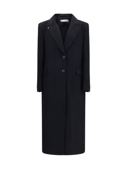 Our Legacy Manta coat in mohair and wool blend - Black Hairy
