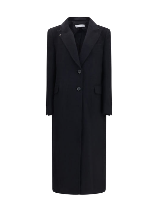 Our Legacy Manta coat in mohair and wool blend - Black Hairy