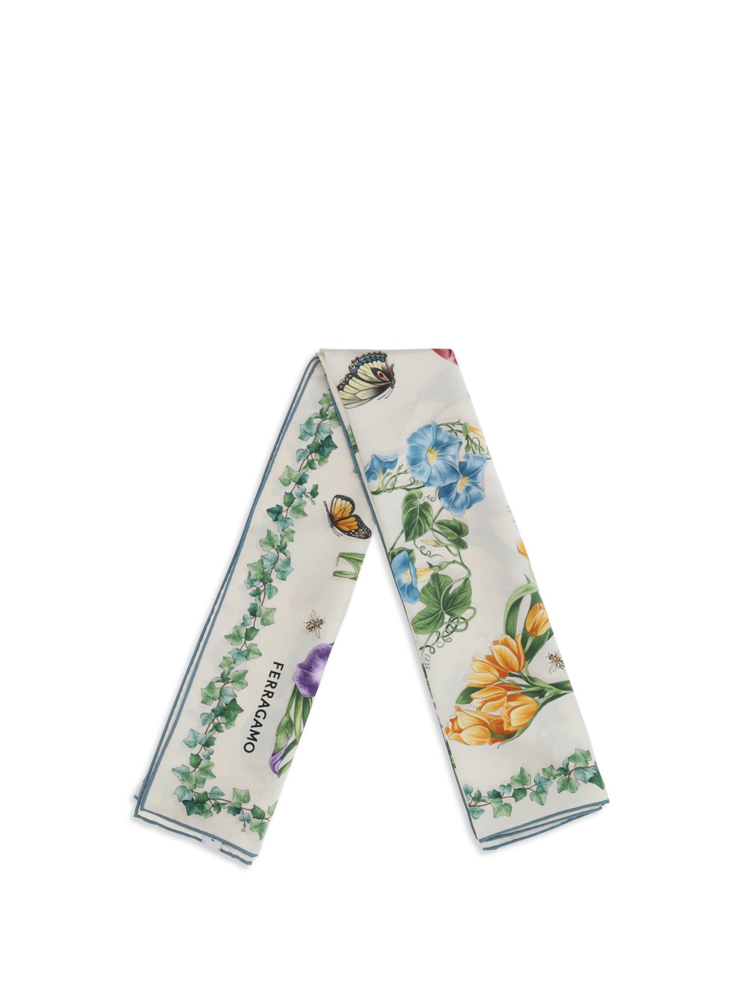 FERRAGAMO Eden print Silk Scarf
