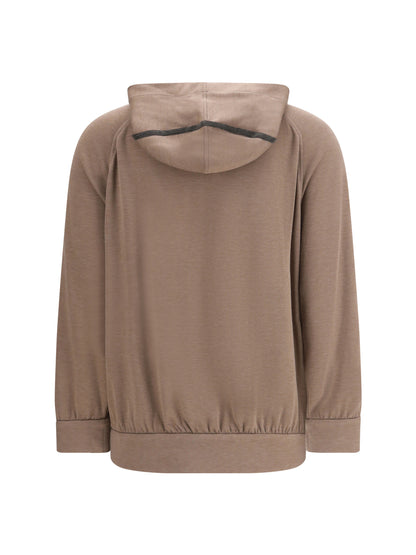 BRUNELLO CUCINELLI Cotton hooded Sweatshirt