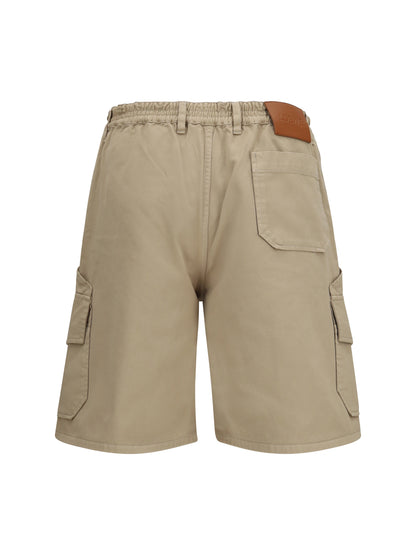 LOEWE Cotton Cargo Shorts