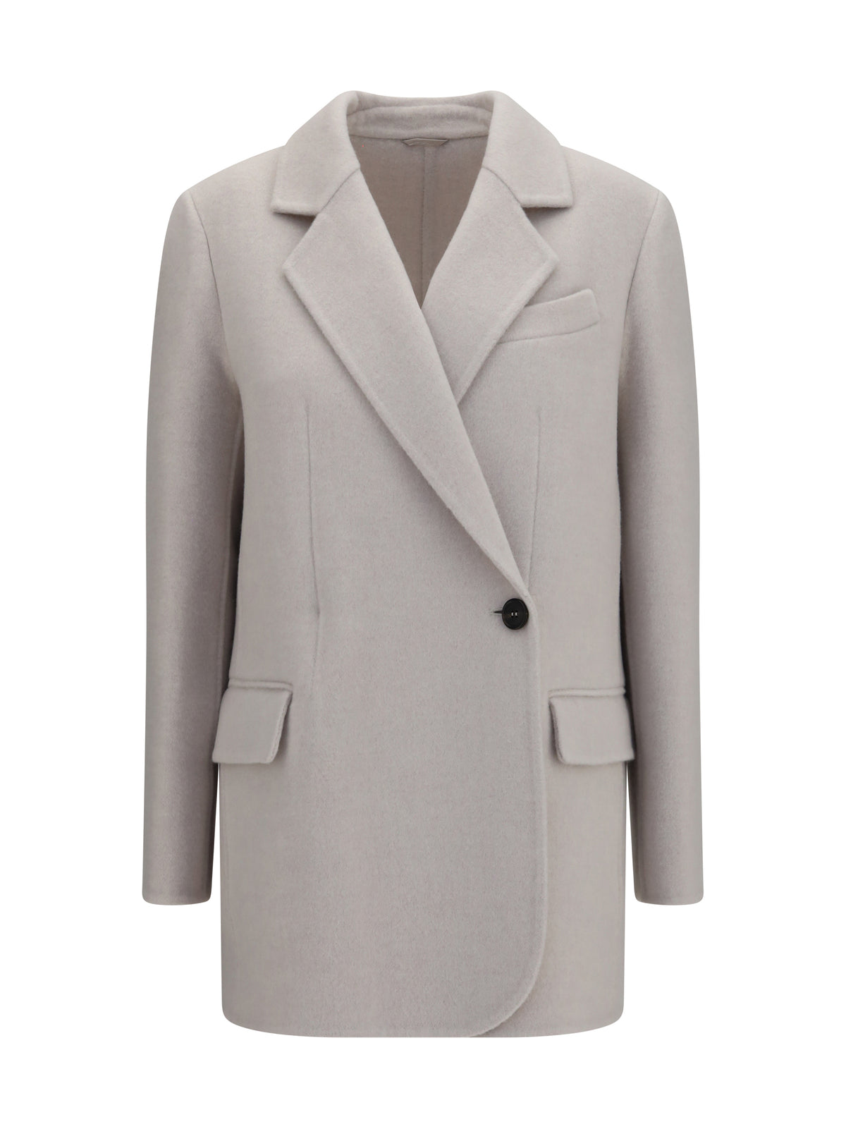 Brunello Cucinelli Single-breasted wool and cashmere Jacket - Chiglia
