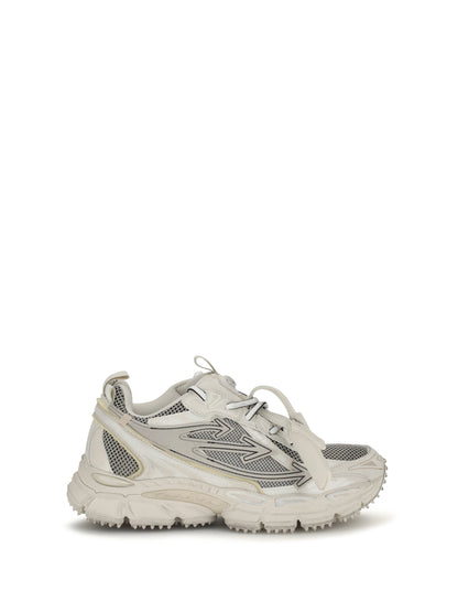 Off-White Be Right Back Worn Out Sneakers - Beige/Grey
