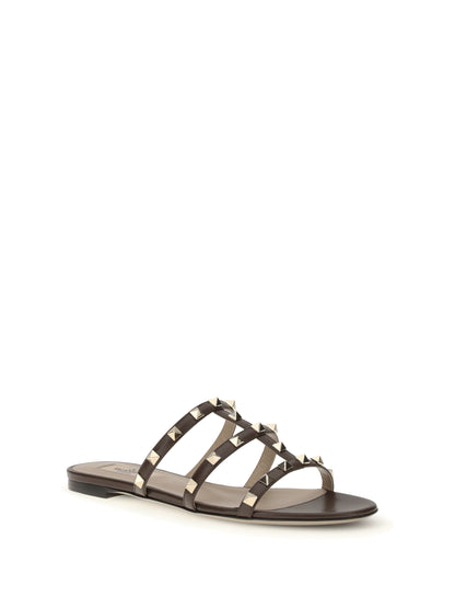 VALENTINO GARAVANI Rockstud Slider Sandal