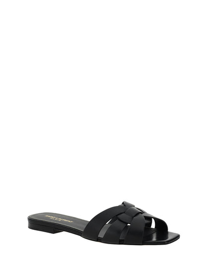 SAINT LAURENT Leather Sandals