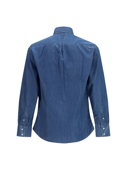 BRUNELLO CUCINELLI Denim Shirt