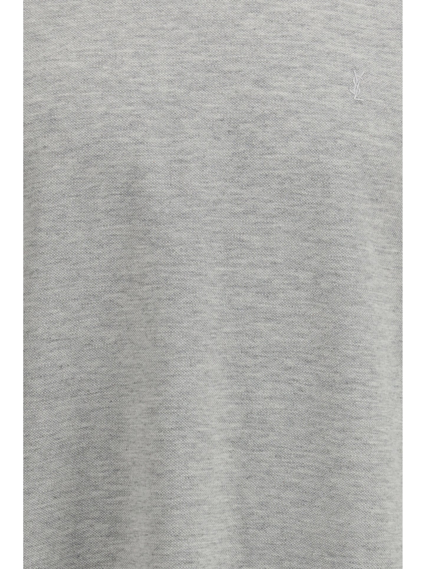 SAINT LAURENT Cassandre Piqué T-shirt