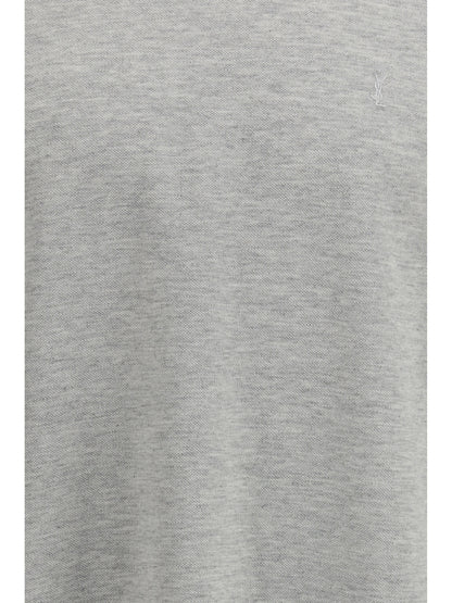 SAINT LAURENT Cassandre Piqué T-shirt