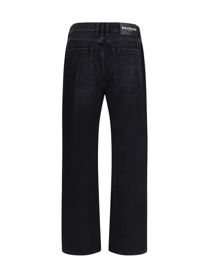 BALMAIN Loose-fit denim Jeans
