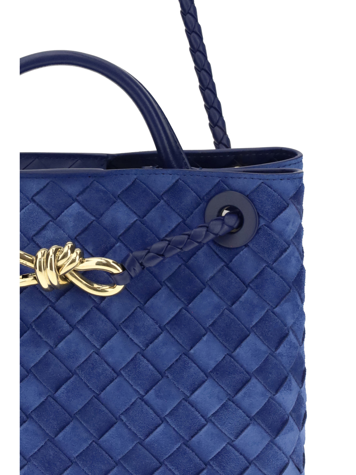Bottega Veneta Andiamo small Handbag - Blue Royal-Mb-Blue R