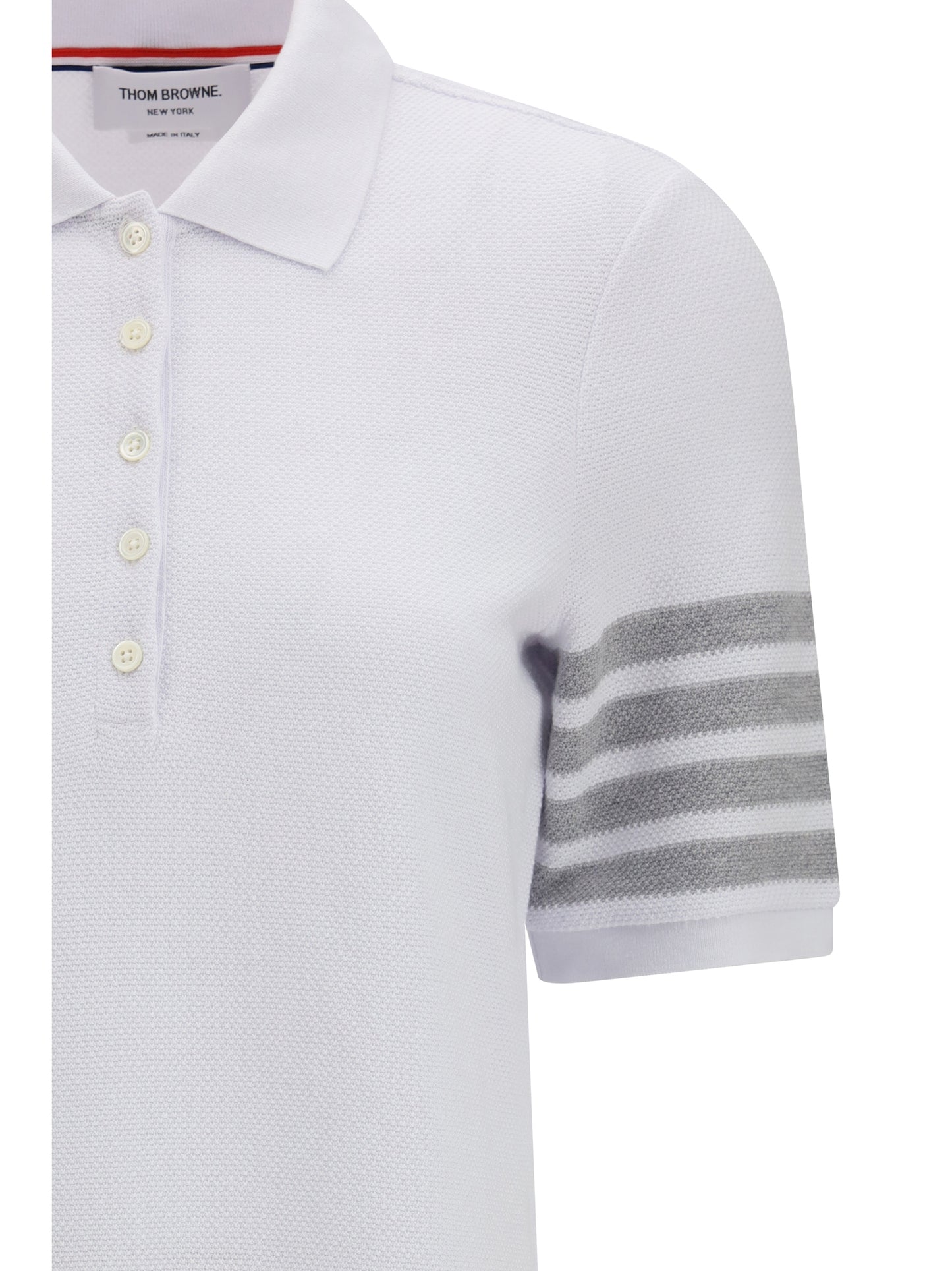 THOM BROWNE Piqué Polo Dress