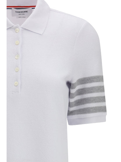 THOM BROWNE Piqué Polo Dress
